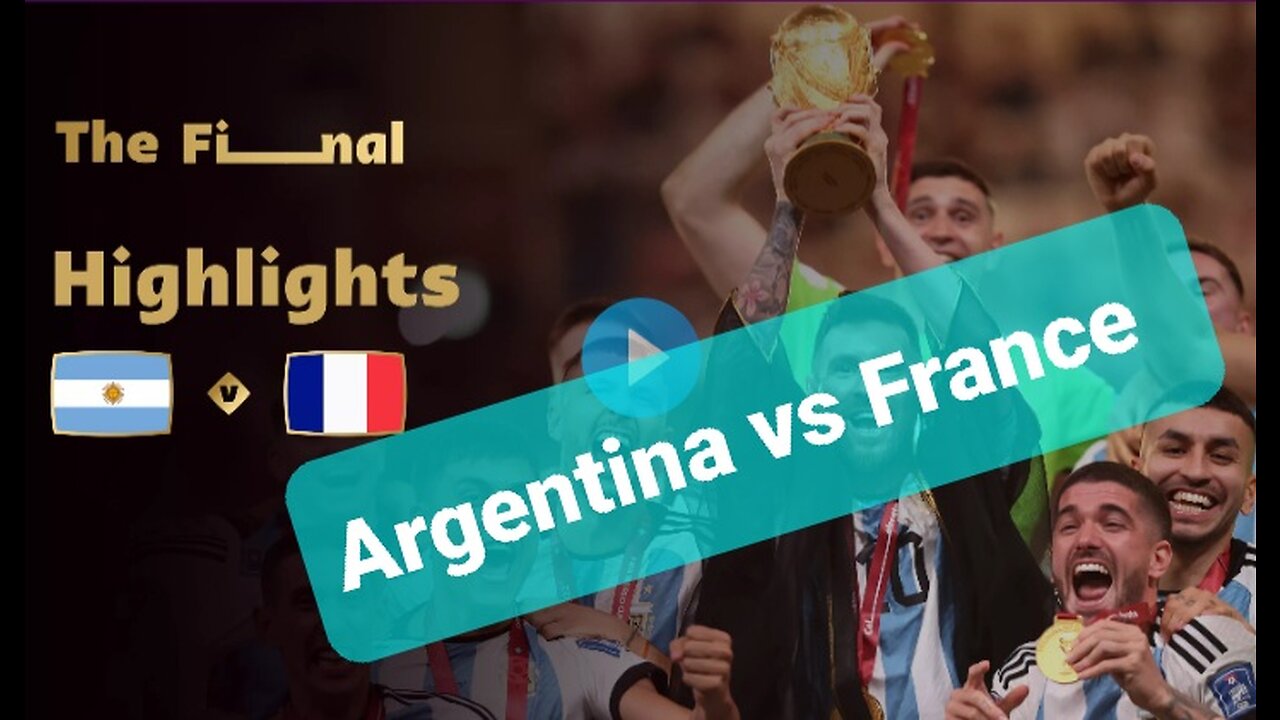 Argentina vs France 》FIFA World Cup Qatar 2022 Highlights. Final