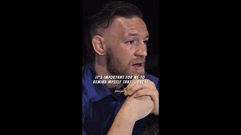 This is the life I have choose - Conor McGregor￼