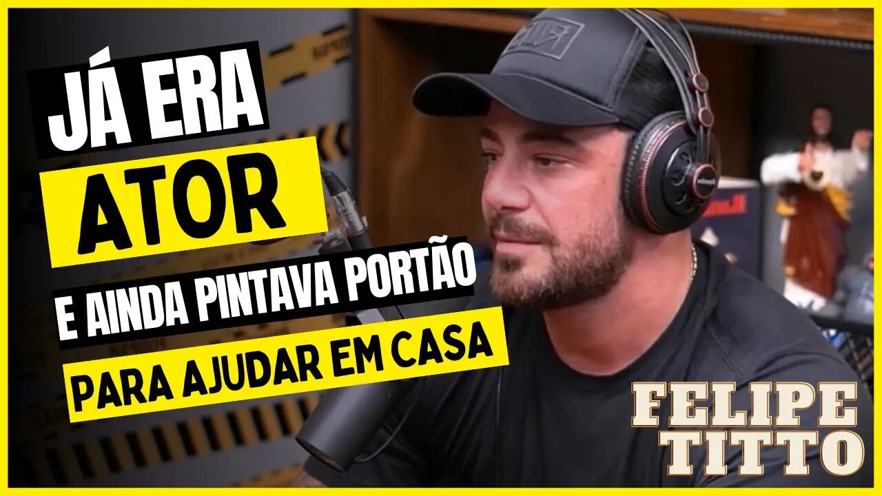 FELIPE TITTO FALA DO COMEÇO DA SUA CAMINHADA| Cortes Podpah