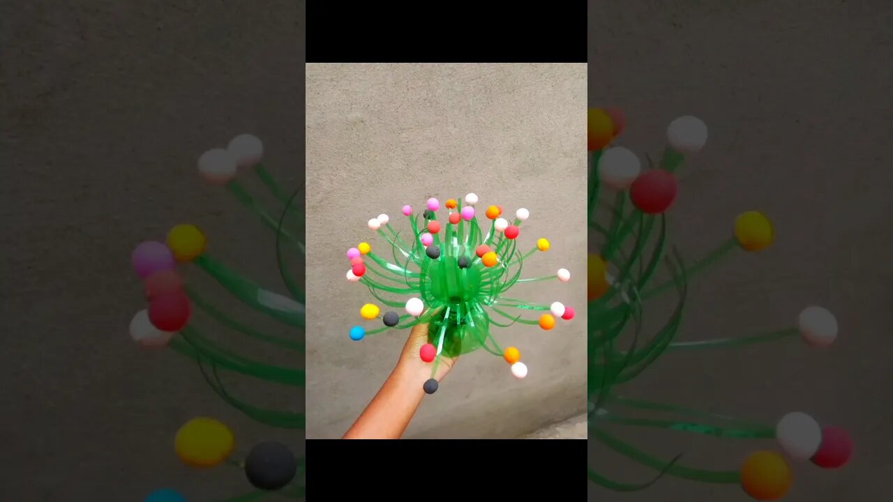 Diy plastic bottle craft #shorts #youtubeshorts