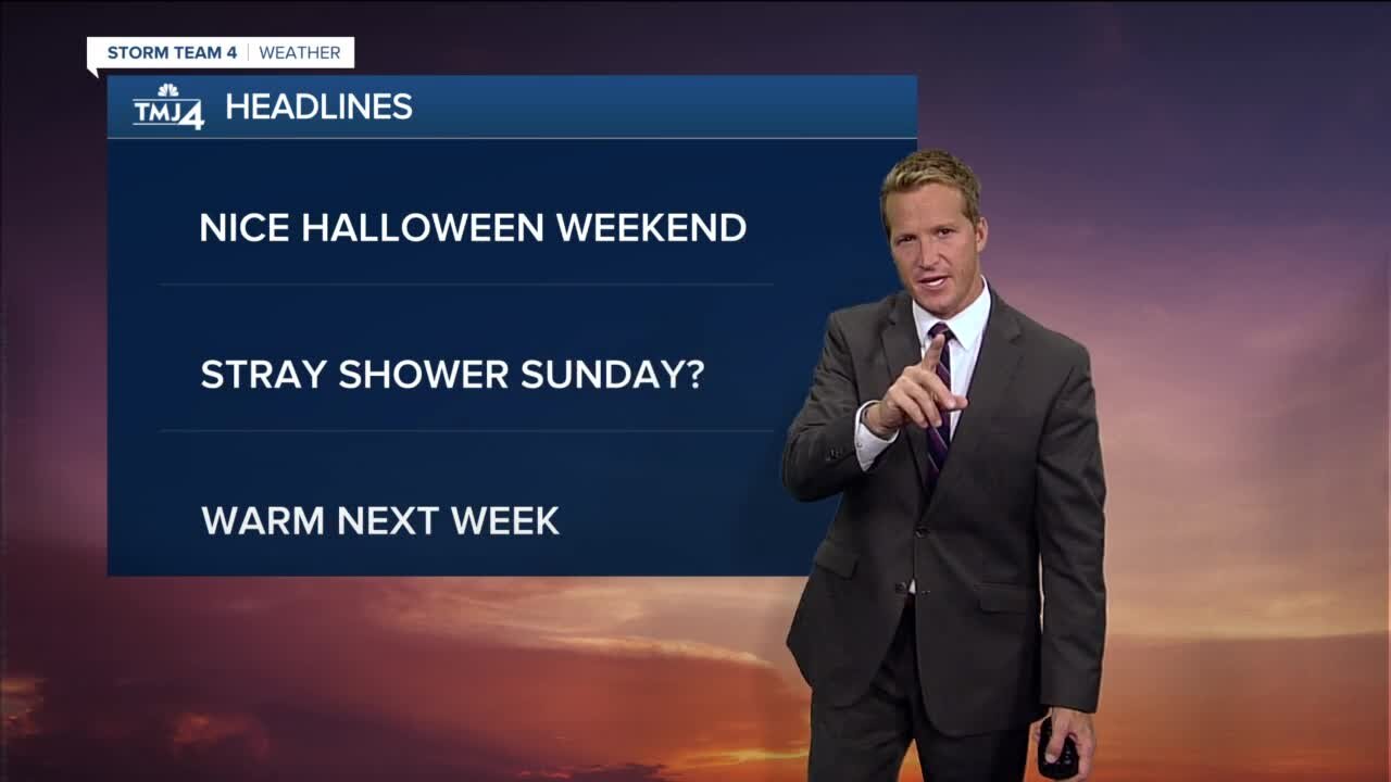 Southeast Wisconsin weather: Halloween weekend looks great overall