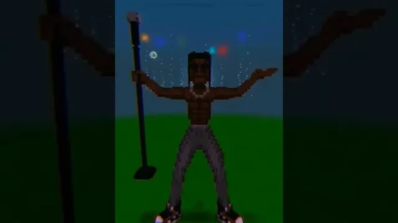 TRAVIS SCOTT NO MINECRAFT ⛰🔥🤯😱😱😱😱😱😱😱😱#shorts #travisscott #minecraft