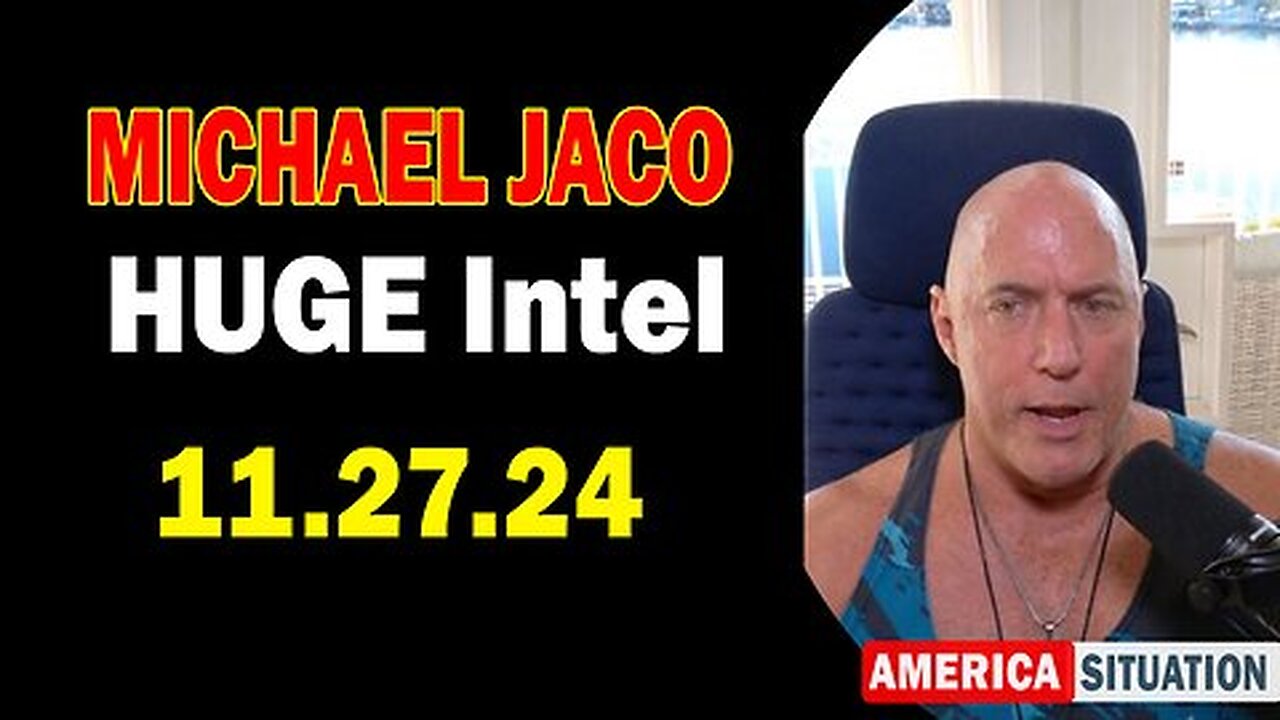 Michael Jaco HUGE Intel 11.27.24 - Help People Break Free From Financial Slavery