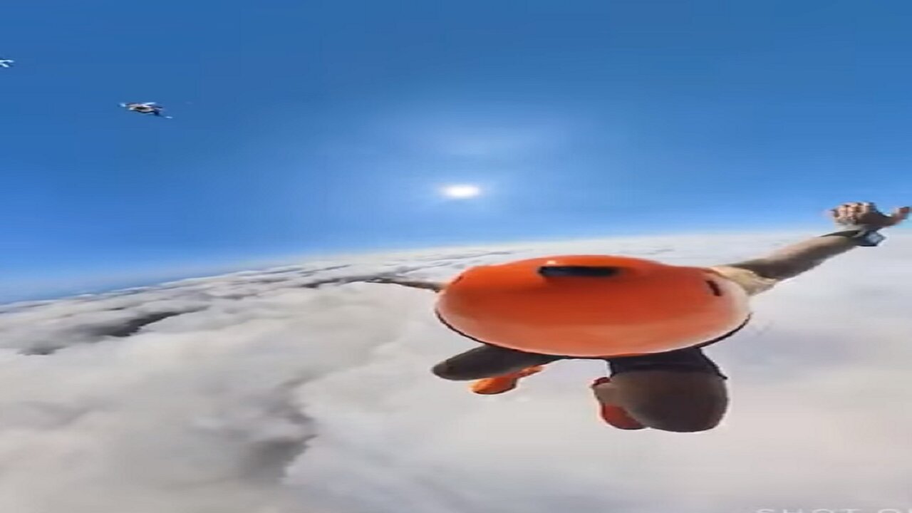 Falling🪂Through👀The⛅Clouds💥🔥😎