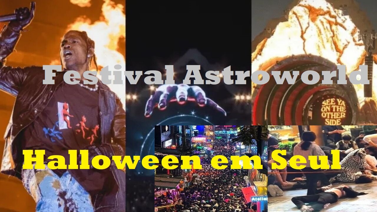 Festival Astroworld X Halloween em Seul 🩸📡🧲😈