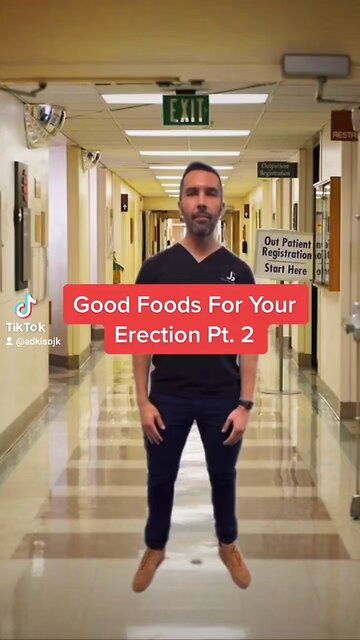Foods for erections