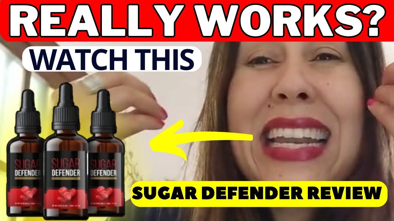 SUGAR DEFENDER - SUGAR DEFENDER REVIEW ❌🔴WARNING 🔴❌ SUGAR DEFENDER DROPS - SUGAR DEFENDER REVIEWS