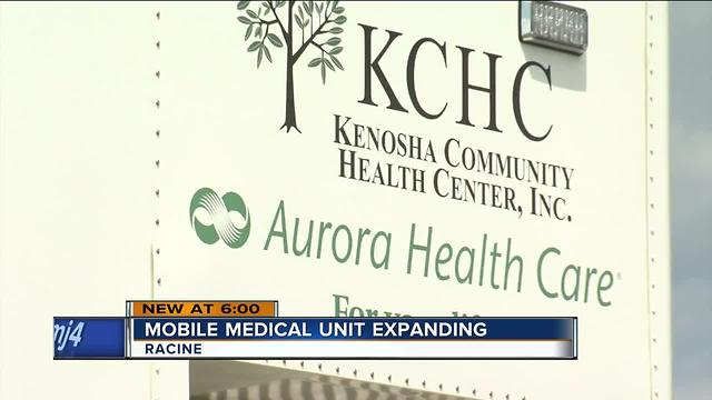 Mobile medical unit hitting the streets of Racine