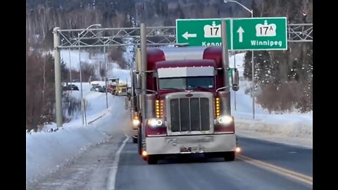 Canadian Truckers - We're Not Going To Take It.