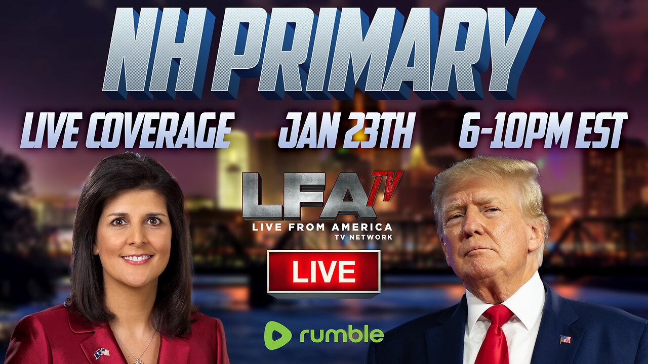 NEW HAMPSHIRE PRIMARY LIVE COVERAGE 1.23.24 6pm EST