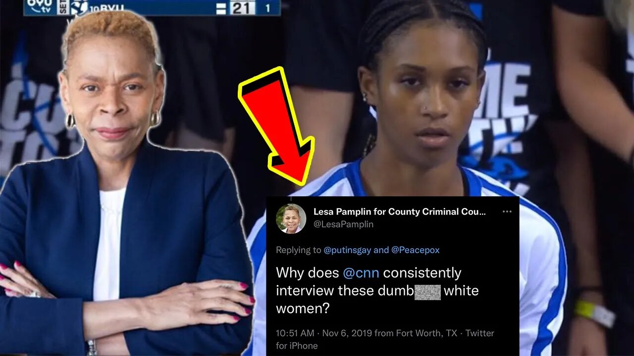 BYU AXES Student Section after Rachel Richardson's N-WORD HOAX! Godmother's Tweet history is RACIST!