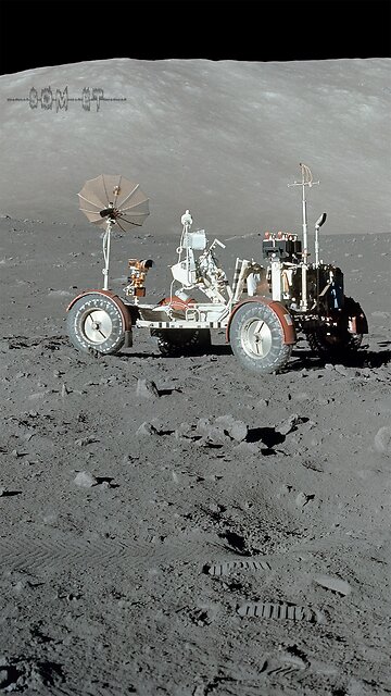 Som ET - 45 - Moon - Apollo 17 - Lunar Roving Vehicle (LRV)