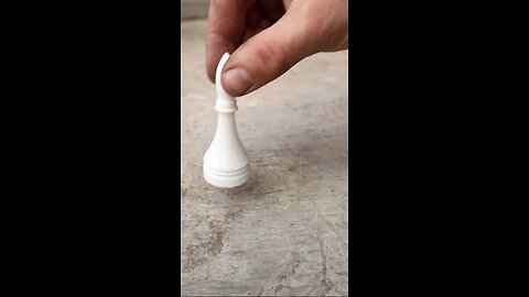 melting bronze in Chess piece