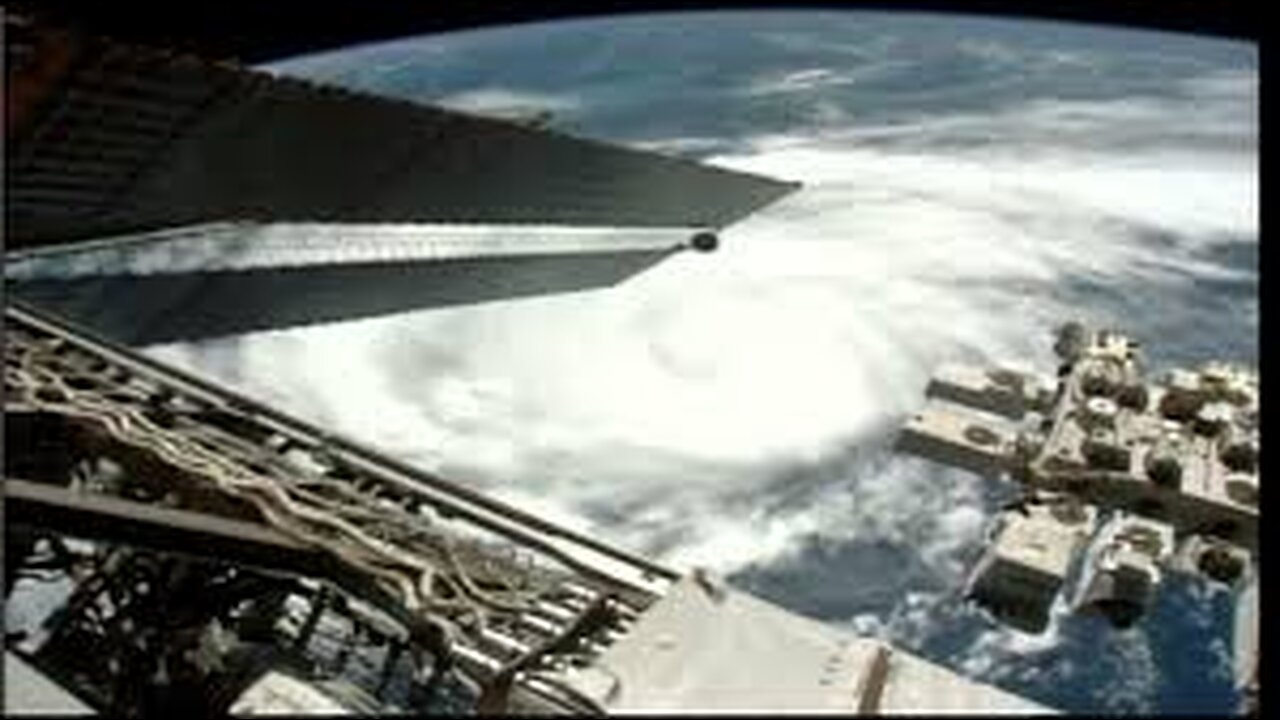 HURRICANE IDALIA IS SEEN FROM THE INTERNATIONAL SPACE STATION AFTER LANDFALL