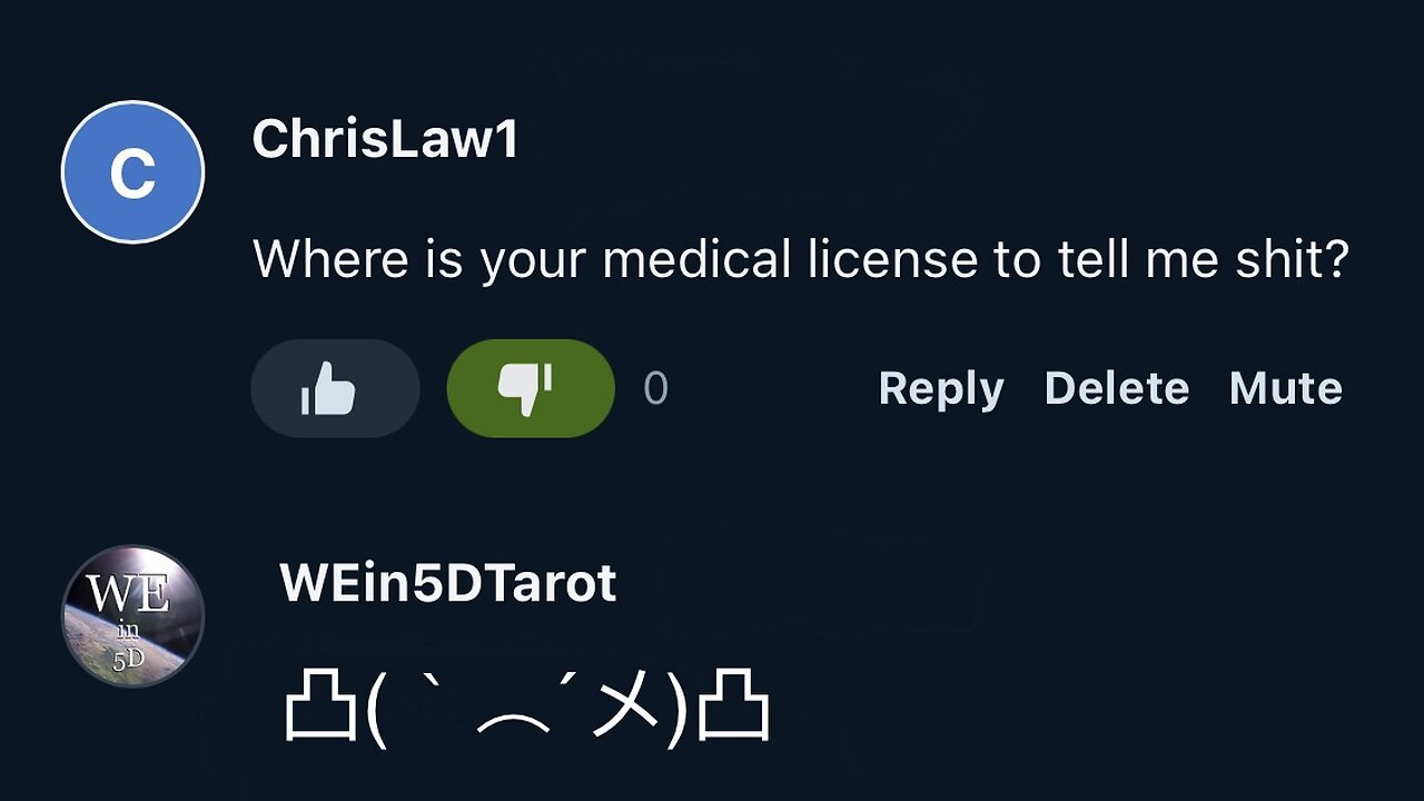 When ChrisLaw1 Asks Where's Your Medical License to Speak Against Covid and Lockdown2.0...