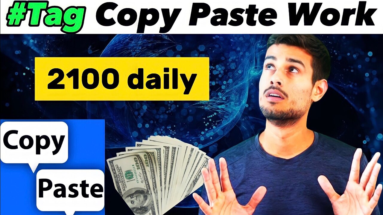 How I Make $100 by Hashtag Research | Copy paste work