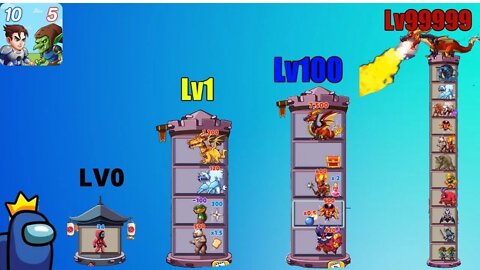 Hero Tower Wars Merge Puzzle