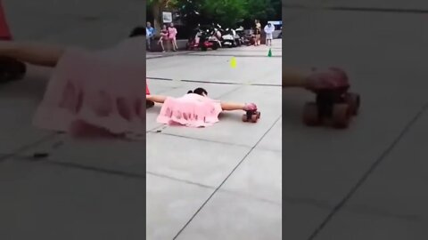 garotinha extraordinária 😲😲😲