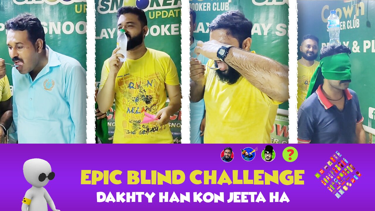 Epic Blind Challenge Game | All Time Hasa