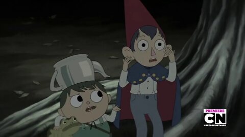 Well you're slapping your self and I'm answering your question and I... (Over the Garden Wall)