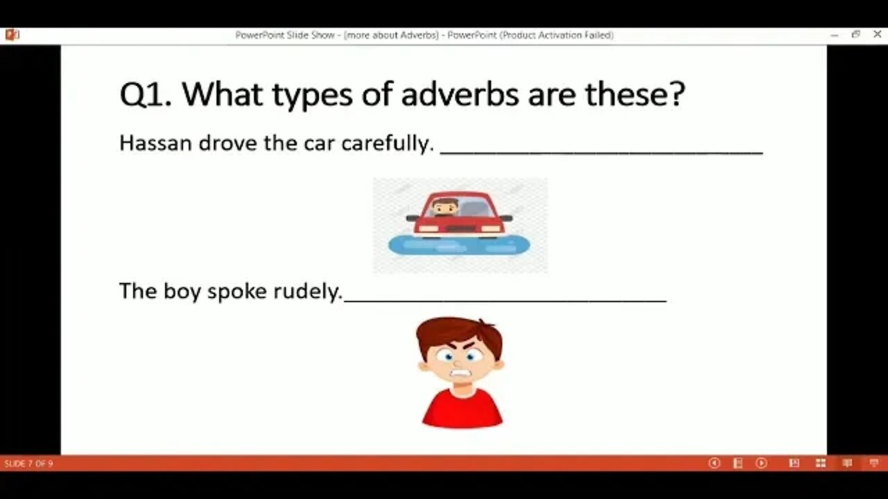 CLASS 3 ENG B ADVERBS PART 2