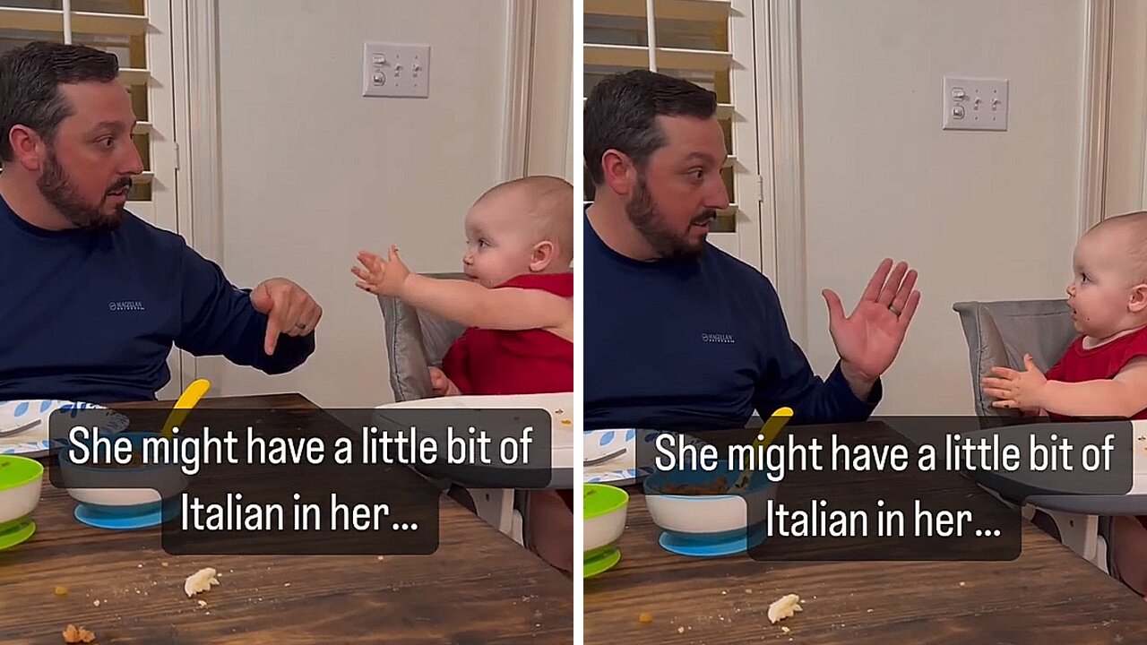 Daddy & Daughter's Playful Debate Is Truly Delightful To Watch