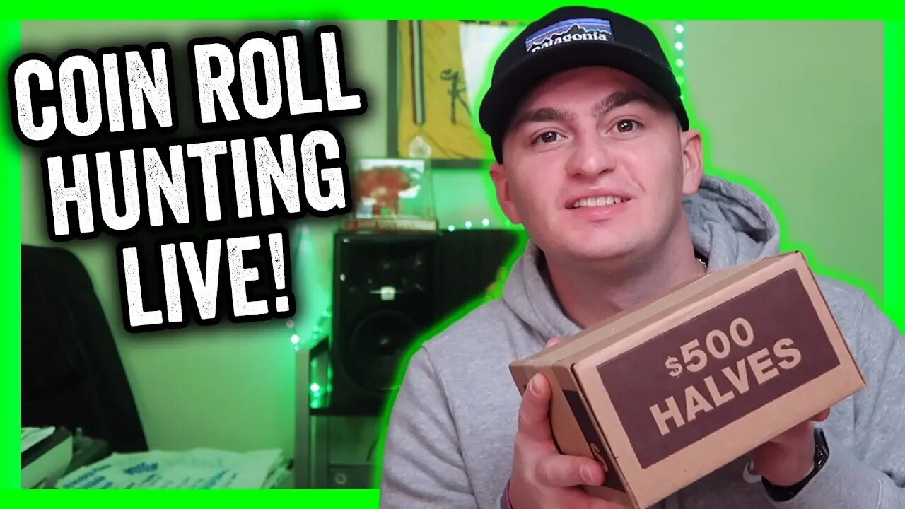 COIN ROLL HUNTING LIVE STREAM - SEARCHING FOR SILVER AND RARE COINS!!