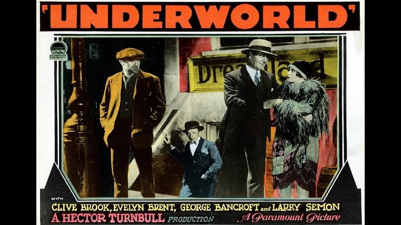 UNDERWORLD 1927 Directed by Josef von Sternberg FULL MOVIE #100 AFI BEST SILENT FILMS