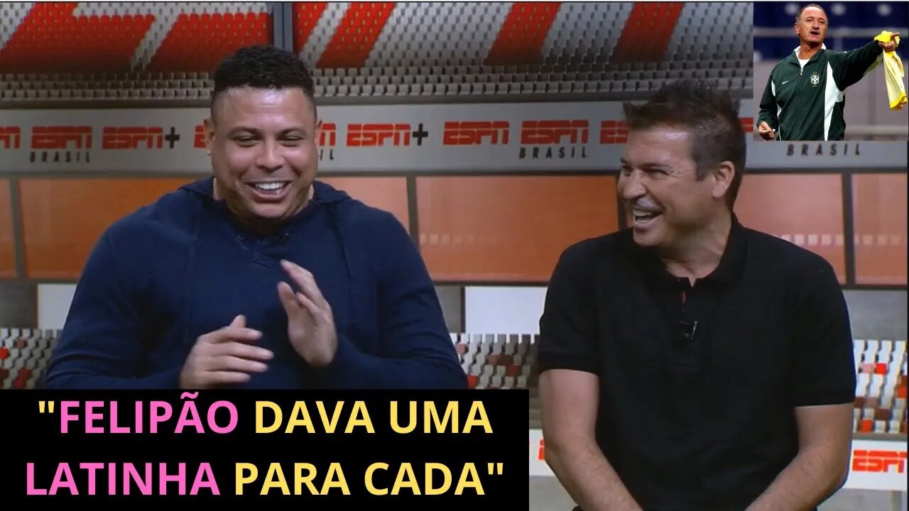 RONALDO FENÔMENO REVELA QUAL O MIMO QUE RECEBIA DE FELIPÃO APÓS AS PARTIDAS NA COPA DE 2002