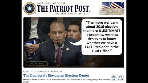 The Patriot Post Audio Edition Podcast for 1/5/23