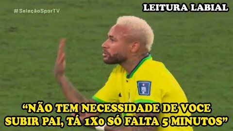 OLHA OQUE O NEYMAR FALOU PARA O FRED APÓS BRASIL TOMAR GOL DA CROÁCIA.. LEGENDADO-PTBR