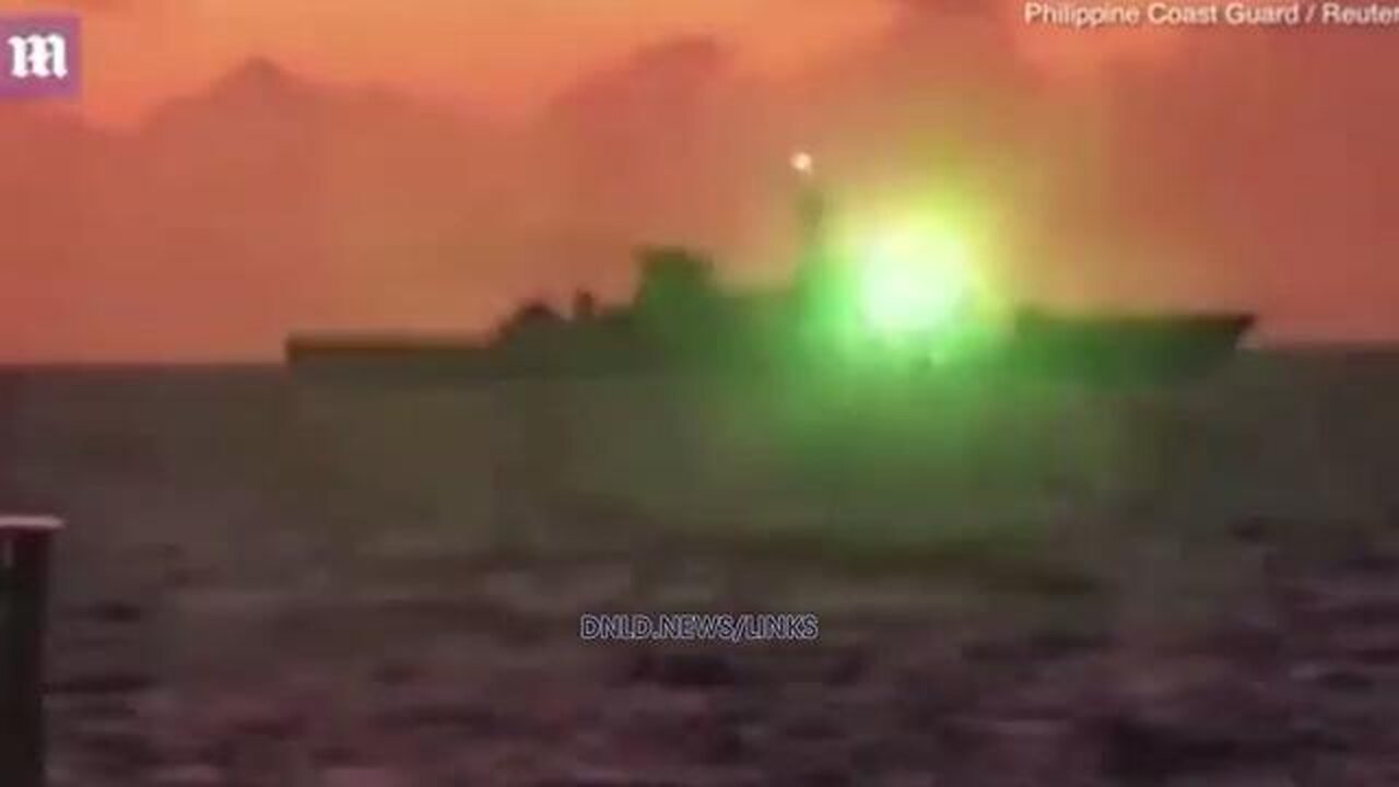 Chinese Warships Point Laser At Filipino Coast Guard - 2/13/23