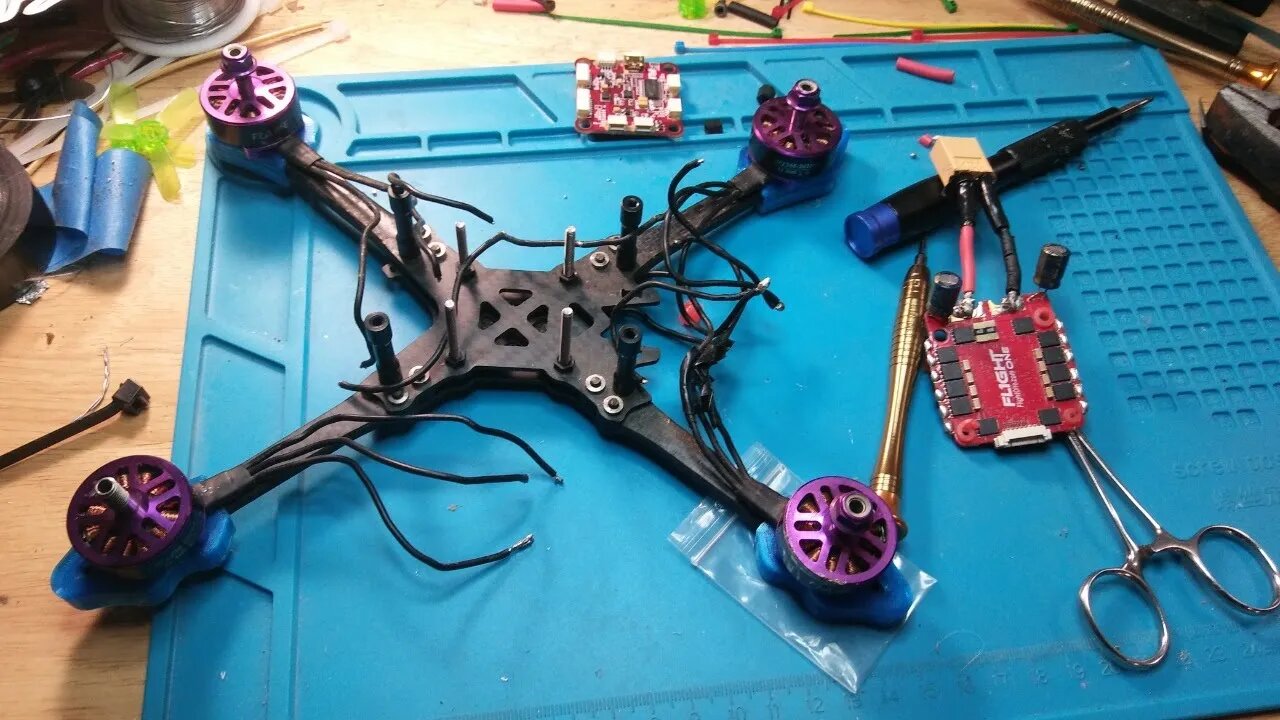 Batman220 Re-Build FlightOne Revolt OSD ThunderBolt Extreme ESC Part Deux.