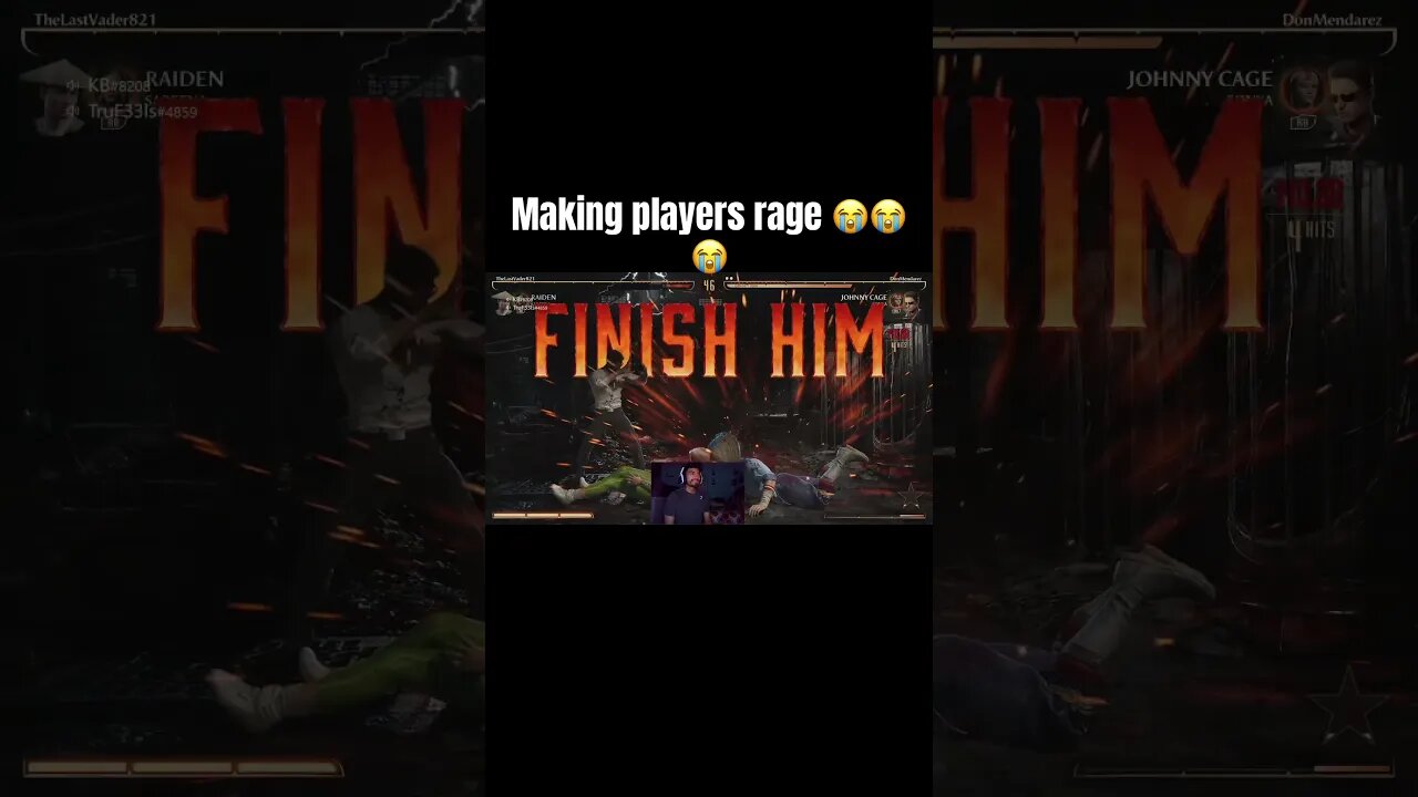 Making players cry in Mortal Kombat 1 With Johnny Cage💀