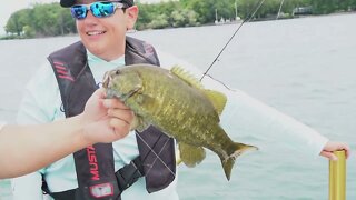 Bass and Walleye on Lake Erie