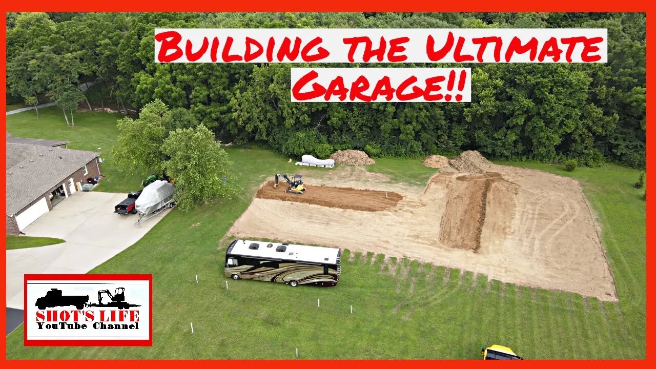 Building the Ultimate Garage | EPS1 | The Dirt Work | Shots Life