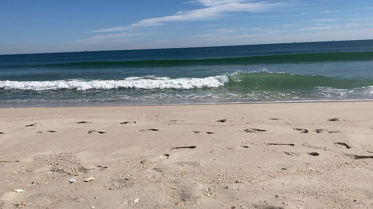 Ocean Waves at the Beach ... Seaside Park, NJ