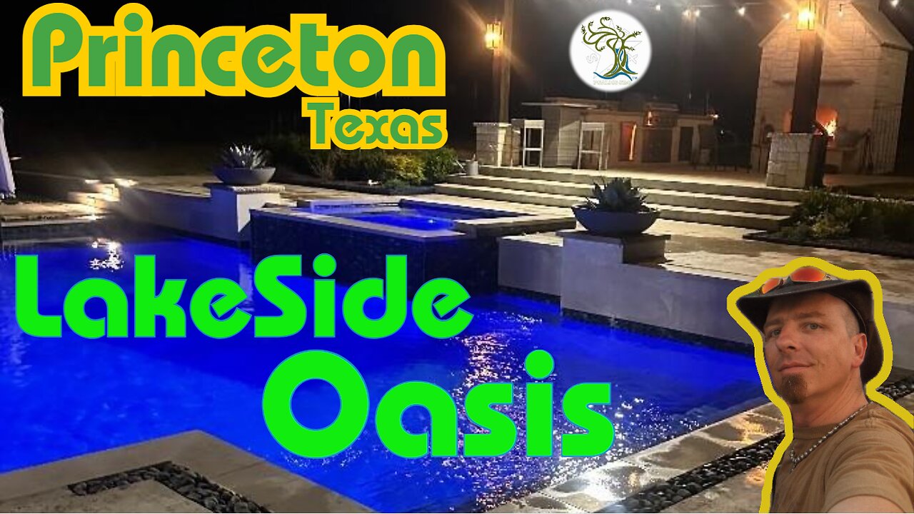 Out-Door OASIS Home & Pool on One Acre by the Lake in Princeton Texas | $757k | 2450'