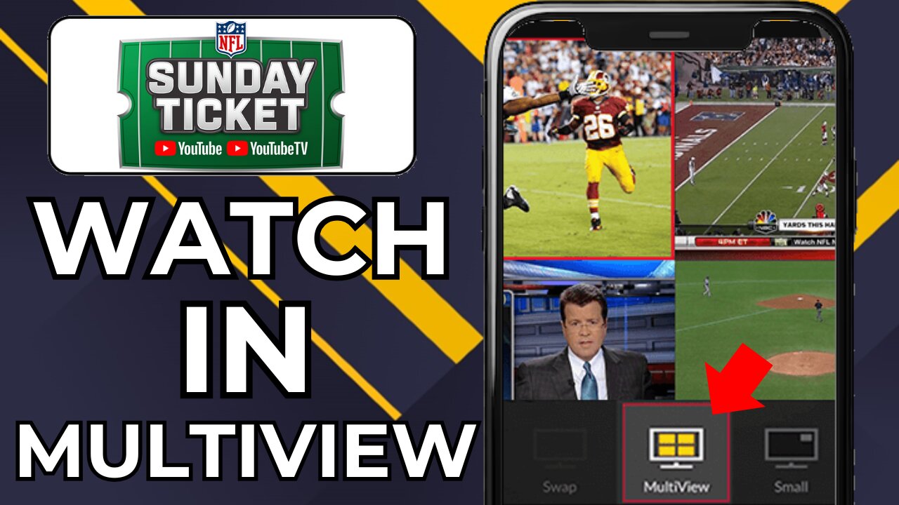 HOW TO WATCH NFL SUNDAY TICKET GAMES IN MULTIVIEW
