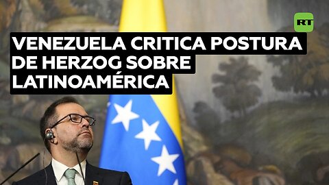 Venezuela repudia críticas del presidente de Israel a la defensa latinoamericana de Palestina
