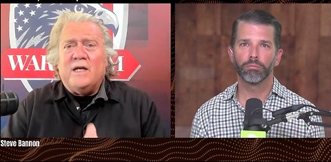 Donald Trump Jr. With Steve Bannon