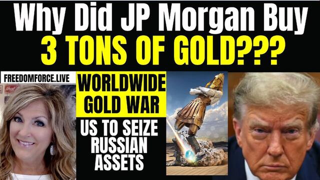 WHY DID JP MORGAN BUY 3 TONS OF GOLD?? WW GOLD WAR 5-5-24 11 AM CST