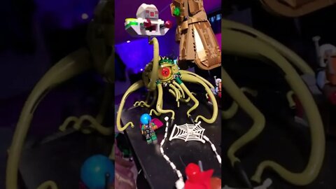 Lego Gargantos holding a Mysterio Drone