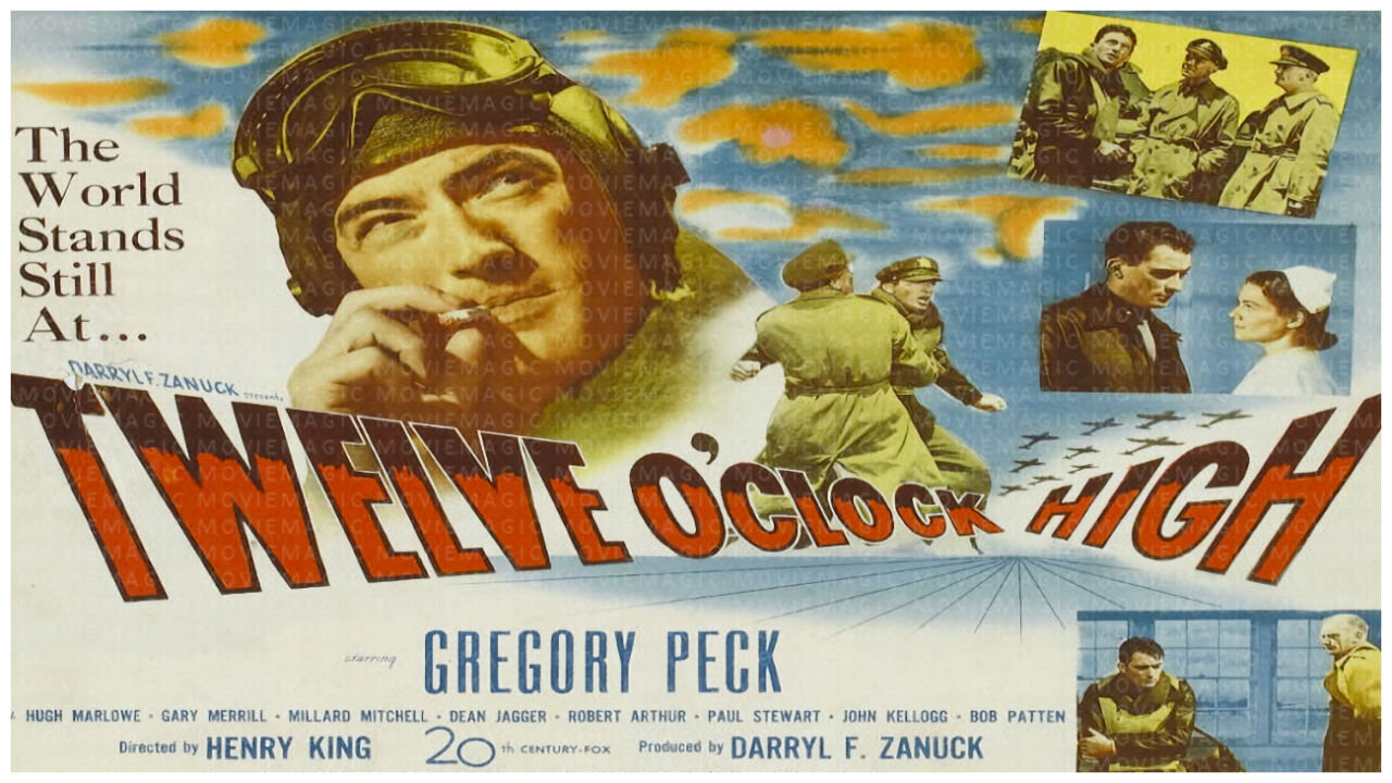 🎥 Twelve O'Clock High - 1949 - Gregory Peck - 🎥 FULL MOVIE