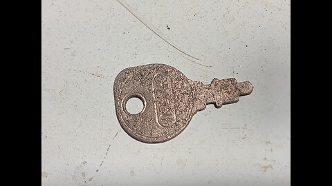 Electroplating A Small Key