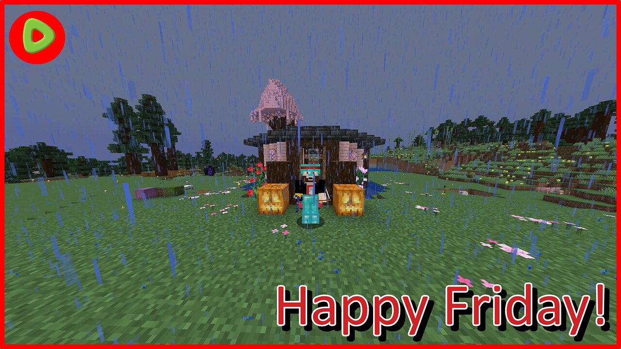 HAPPY FRIDAY! COME WATCH ME PLAY HARDCORE MINECRAFT :D