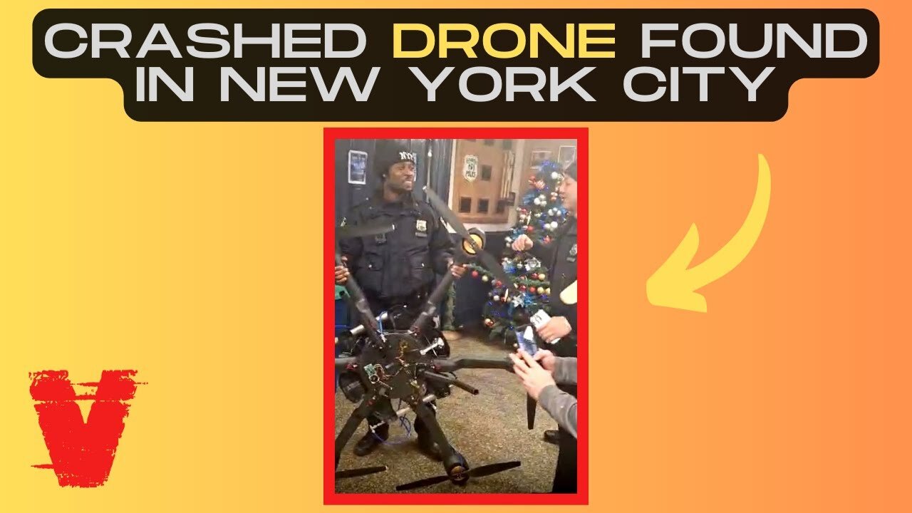 Crashed Mystery Drone Found In New York City