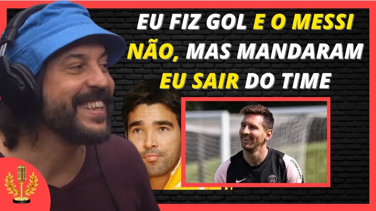 JOGUEI FUTEBOL COM MESSI (GABRIEL O PENSADOR) | Cortes News Podcast