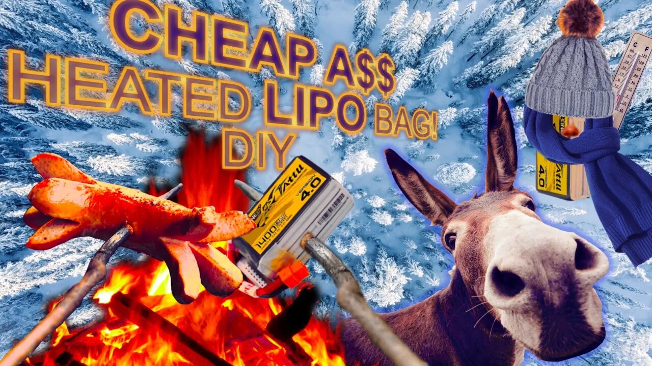 DIY: cheap a💲💲 heated lipo bag