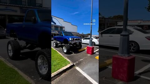 Massive Toyota Tacoma Lifted Truck in Hawaii